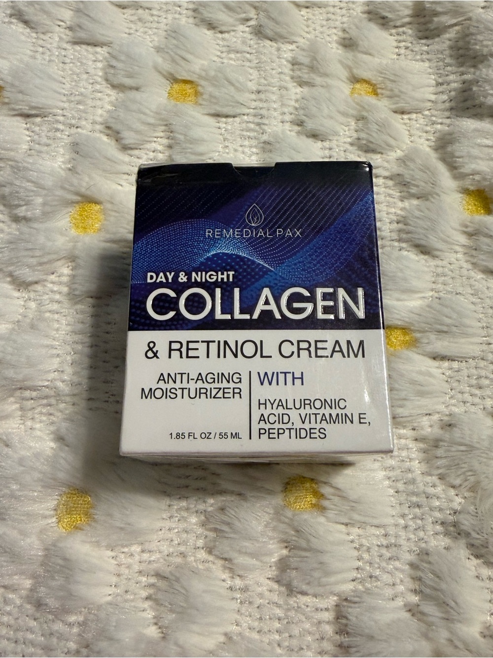 Day & Night Collagen & Retinol Cream - White/Blue